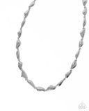 sharp-soliloquy-silver-necklace-paparazzi-accessories