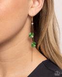 Dreamy Disposition - Gold Earrings - Paparazzi Accessories