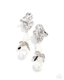 profound-pearls-white-post earrings-paparazzi-accessories