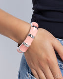 Pearlized Promise - Orange Bracelet - Paparazzi Accessories