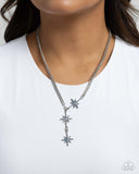 Stellar Story - Blue Necklace - Paparazzi Accessories