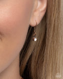 Sunburst Stage - Copper Necklace - Paparazzi Accessories