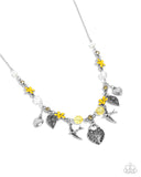 flight-of-the-sparrow-yellow-necklace-paparazzi-accessories