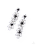 bewitching-beacon-black-post earrings-paparazzi-accessories