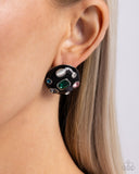 Polished Potential - Multi Post Earrings - Paparazzi Accessories
