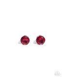 simply-sublime-pink-post earrings-paparazzi-accessories