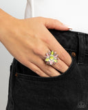Horticulture Haute - Green Ring - Paparazzi Accessories