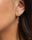 Sunburst Selfie - White Necklace - Paparazzi Accessories