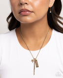 Stellar Sensei - Multi Necklace - Paparazzi Accessories