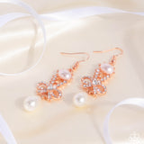 Alluring Advocate - Copper Earrings - Paparazzi Accessories