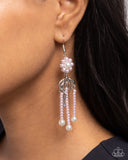 Unforgettable Umbrella - Pink Earrings - Paparazzi Accessories