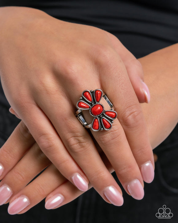 Wrangling Whimsy - Red Ring - Paparazzi Accessories