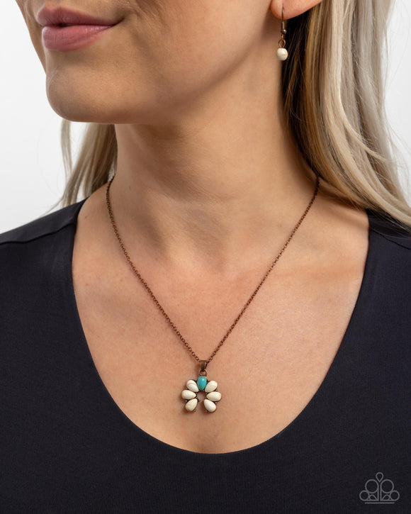 Highland Horseshoe - Copper Necklace - Paparazzi Accessories