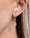 Soft Landing - Orange Necklace - Paparazzi Accessories