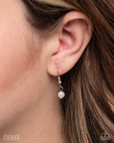 Life is the Bubbles - White Necklace - Paparazzi Accessories