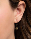 First Come First CURVE - Brass Necklace - Paparazzi Accessories