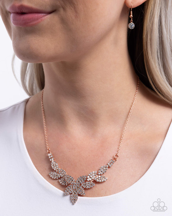 Graceful Genre - Copper Necklace - Paparazzi Accessories