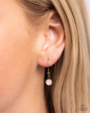 Foundation Stone - Brass Necklace - Paparazzi Accessories