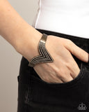 Pressure Point - Brass Bracelet - Paparazzi Accessories