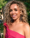 In a Hurry - Black Earrings - Paparazzi Accessories