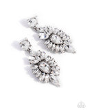 darling-direction-white-post earrings-paparazzi-accessories