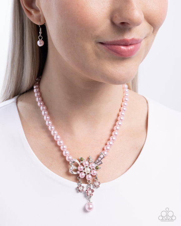 All Over TON - Pink Necklace - Paparazzi Accessories