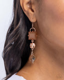 Alluring Assertion - Gold Earrings - Paparazzi Accessories