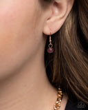 FLECKS Big Thing - Purple Necklace - Paparazzi Accessories