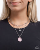 Western Wheelhouse - Pink Necklace - Paparazzi Accessories