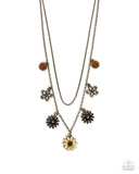 glinting-garden-brass-necklace-paparazzi-accessories