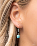 Heart of a Cowgirl - Blue Lanyard - Paparazzi Accessories