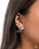 Positively Radiant - Multi Post Earrings - Paparazzi Accessories