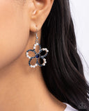 Paramount Pearls - Blue Earrings - Paparazzi Accessories