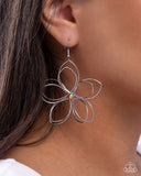 Wiry Whisper - Red Earrings - Paparazzi Accessories