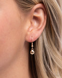 Adorable Ace - Gold Necklace - Paparazzi Accessories