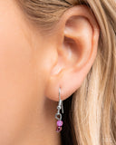 Daring Degree - Purple Necklace - Paparazzi Accessories