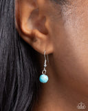 Tasteful Texture - Blue Necklace - Paparazzi Accessories