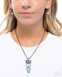 Collecting Character - Copper Necklace - Paparazzi Accessories