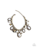 Pearly Pact - Brass Complete Look  - Paparazzi Accessories