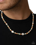 Urban Uniform - Brass Necklace - Paparazzi Accessories