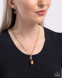 Polished Passage - Brown Necklace - Paparazzi Accessories