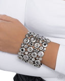 Millennial Medley - Black Bracelet - Paparazzi Accessories