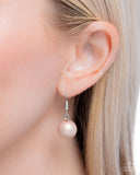 Brushed Backdrop - Brown Necklace - Paparazzi Accessories