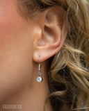 Adorably Amped Up - White Necklace - Paparazzi Accessories