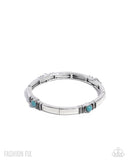badlands-beginning-blue-bracelet-paparazzi-accessories