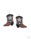 beaded-boot-brown-earrings-paparazzi-accessories