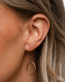 Fluttering Form - Copper Complete Look - Paparazzi Accessories