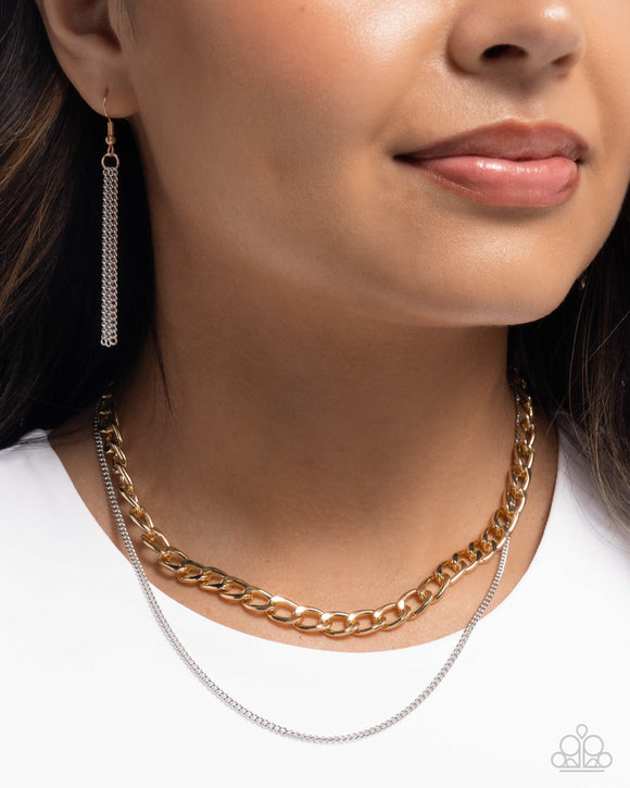 CHAIN-ge of Heart - Multi Necklace - Paparazzi Accessories