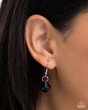 Excessive Effulgence - Black Lanyard - Paparazzi Accessories