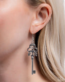 Château Chic - Silver Earrings - Paparazzi Accessories
